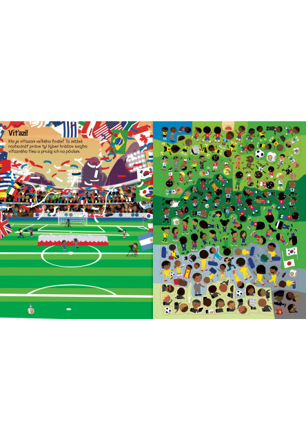 555 samolepiek - Futbal