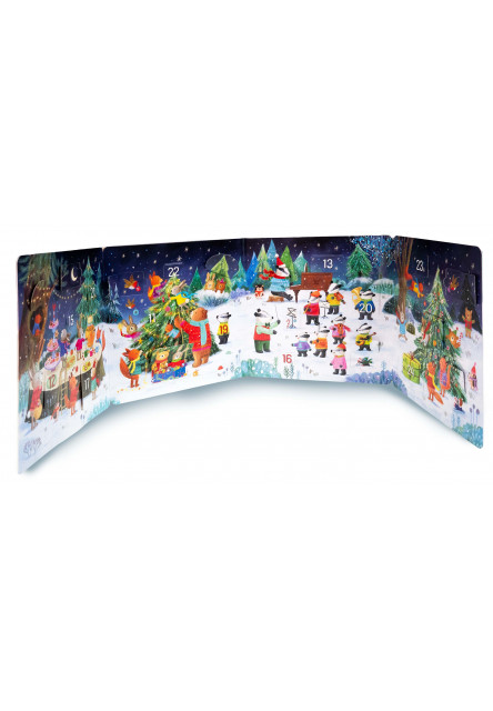 Vianočná knižka 24 adventných okienok