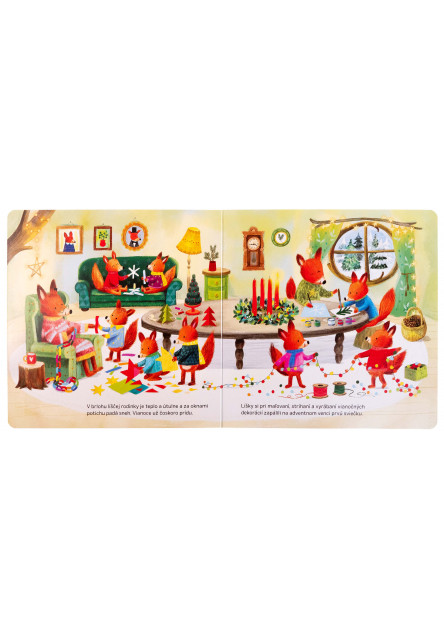 Vianočná knižka 24 adventných okienok