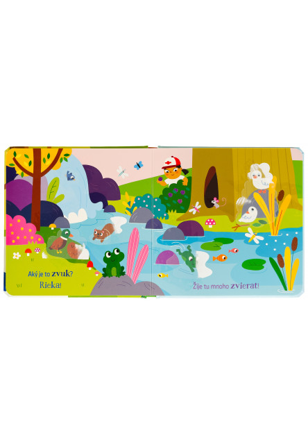 Maľovanie vodou do tašky Les