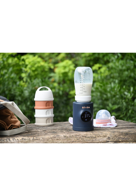 Ohrievačka dojčenských fliaš Milk Nomade Night Blue