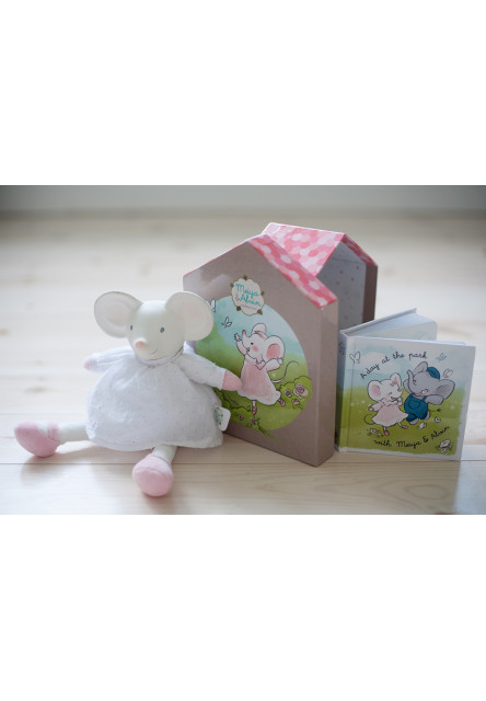Darčekový set DELUXE knižka + hračka (Myška Meiya)
