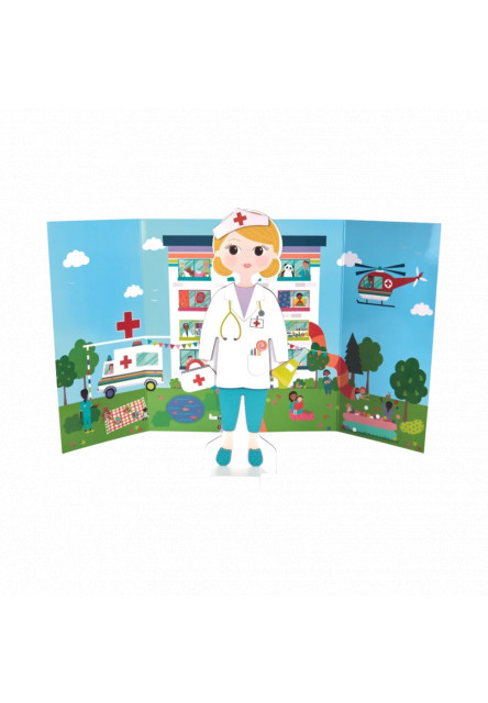 Drevená magnetická obliekačka Florence