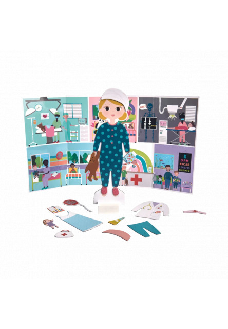 Drevená magnetická obliekačka Florence