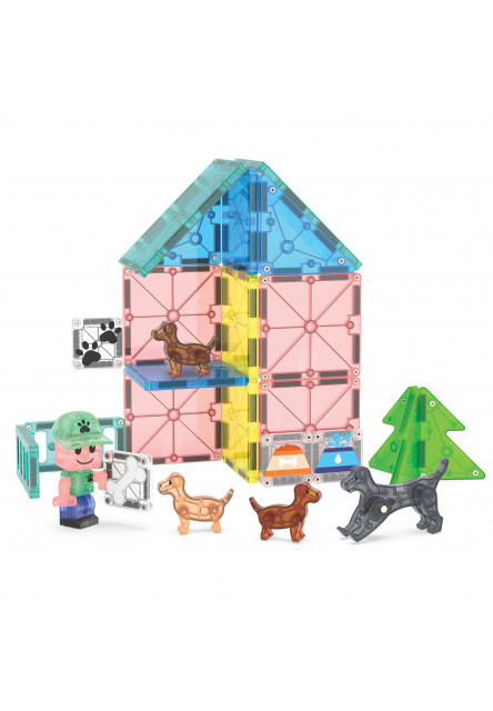 Magnetická stavebnica Puppy Park 27 dielov