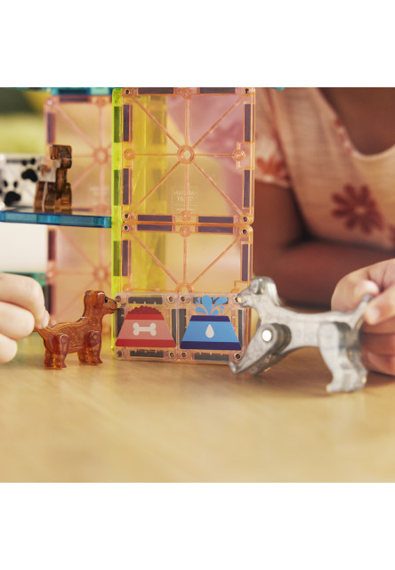Magnetická stavebnica Puppy Park 27 dielov