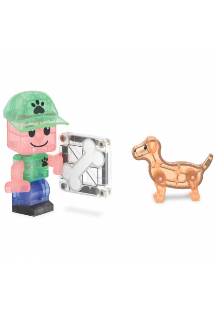 Magnetická stavebnica Puppy Park 27 dielov