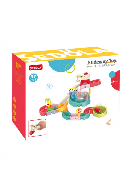 DIY Guľôčková dráha do vody 37 ks