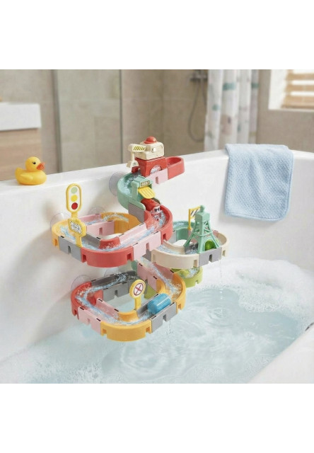 DIY Guľôčková dráha do vody 47 ks