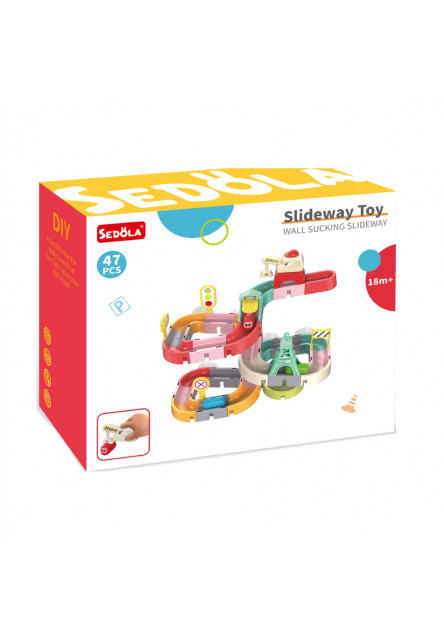 DIY Guľôčková dráha do vody 47 ks