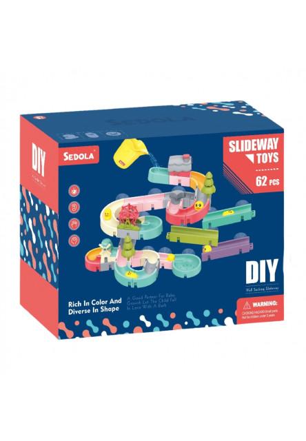 DIY Šmykľavka do vody 62 ks