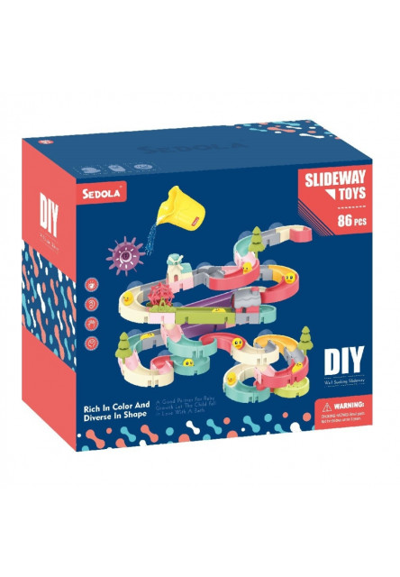 DIY Šmykľavka do vody 86 ks