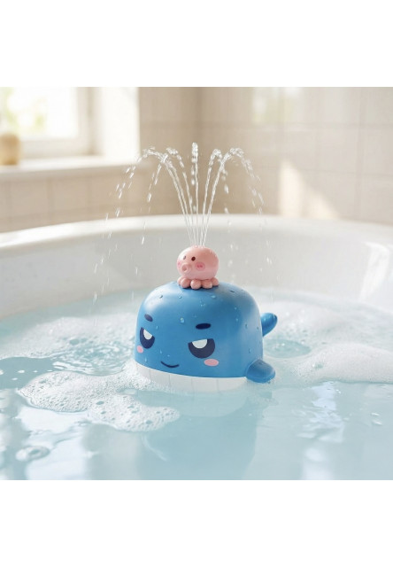 Striekacia hračka do vody Veľryba modrá