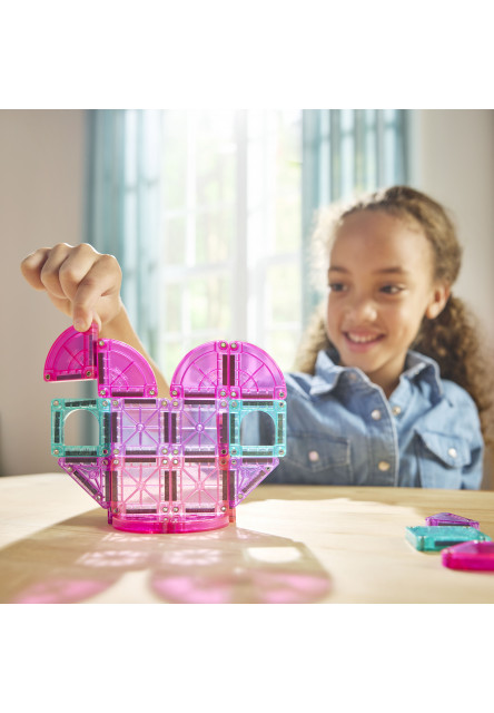 Magnetická stavebnica microMAGS Heart to Heart Travel Set 26 dielov