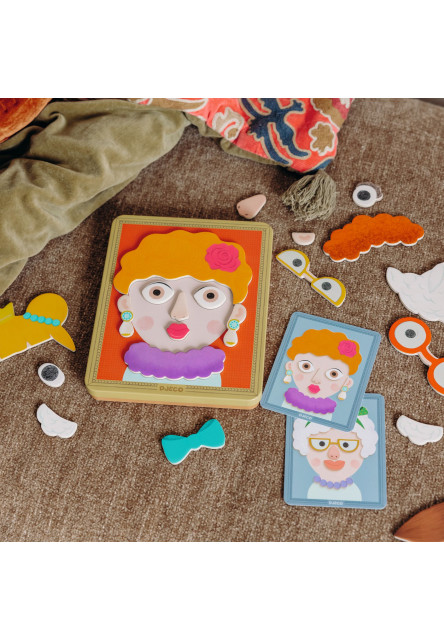 Magnetická skladačka Portréty