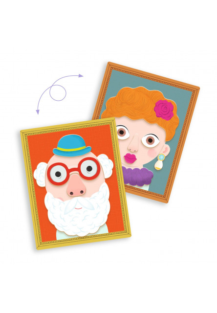 Magnetická skladačka Portréty