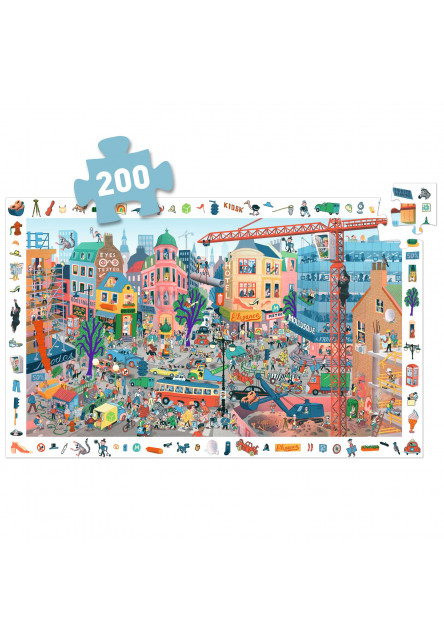 Objavovacie puzzle Mesto 200 ks