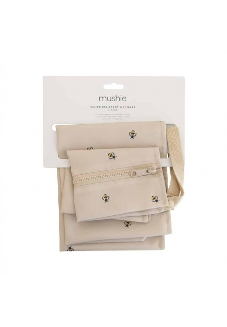 Vodeodolné vrecká mushie - bees - 2ks