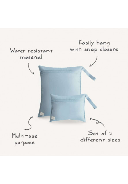 Vodeodolné vrecká mushie - bees - 2ks