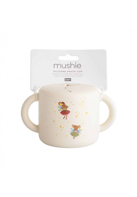 Silikónový pohárik na snack mushie - fairy mice