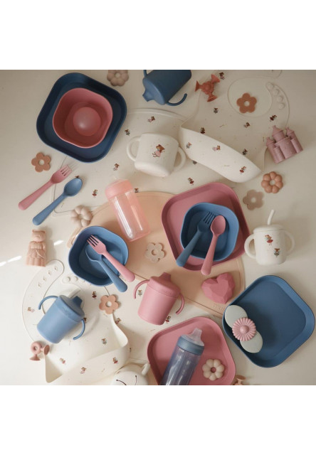 Silikónový podbradník mushie - fairy mice