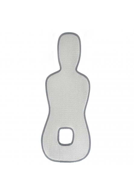 Priedušná podložka do autosedačky Breeze sk. 0+, Foggy Grey