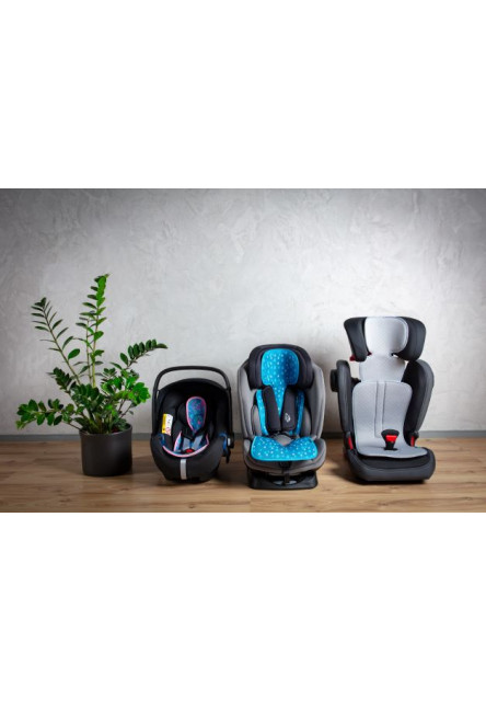 Priedušná podložka do autosedačky Breeze sk. 0+, Foggy Grey