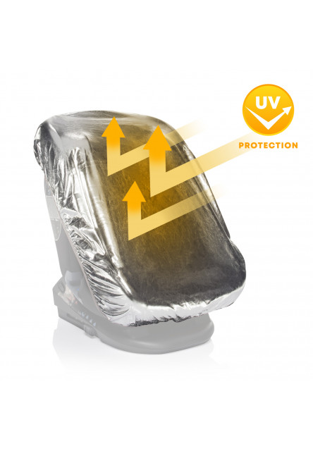 Ochrana autosedačky proti slnku, Silver