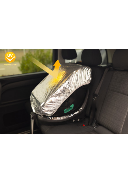 Ochrana autosedačky proti slnku, Silver
