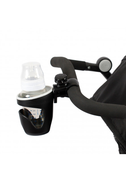 Držiak na pitie na kočík - Deluxe, Black