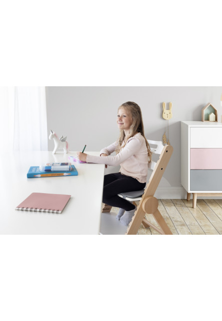 Drevená jedálenská stolička Clipp & Clapp, Pistacio Green