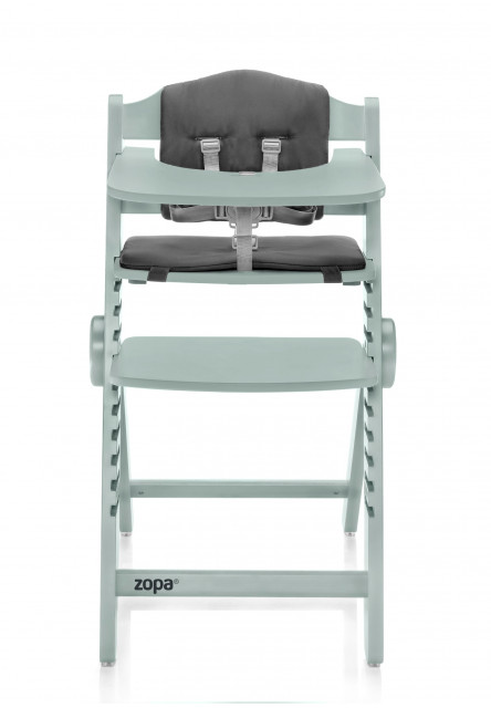 Drevená jedálenská stolička Clipp & Clapp, Pistacio Green