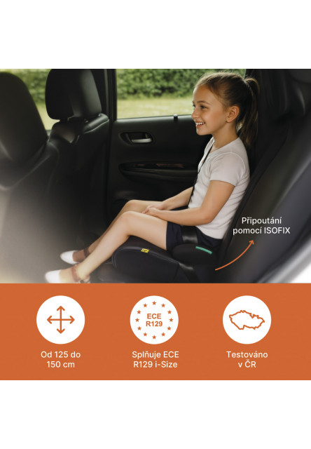 Autosedačka Kappa R129 isofix, Grey