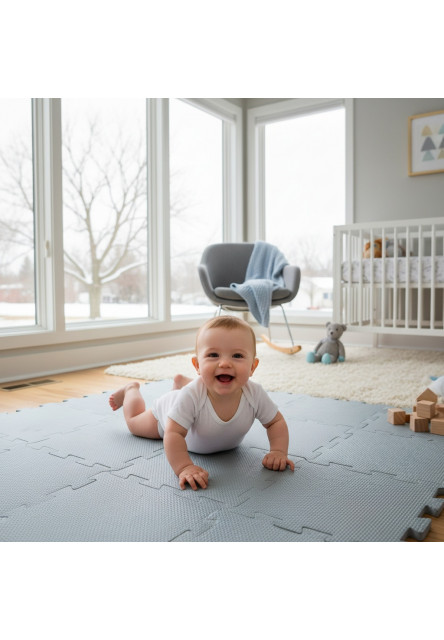 Penová podložka Puzzle 30x30 cm 9ks, Wild Life