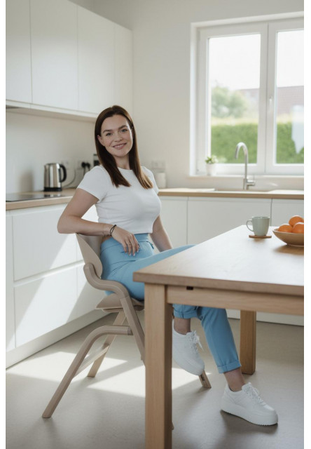 Set stolička Inpira + novorodenecký set, Pistacio  Green