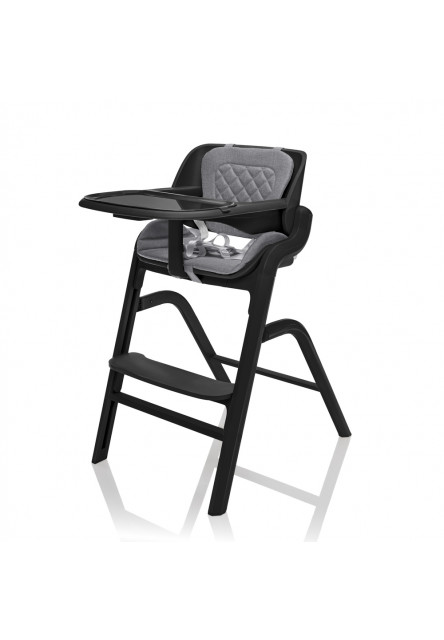 Set stolička Inpira + novorodenecký set + hojdacia základňa, Berry Black