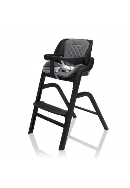 Set stolička Inpira + novorodenecký set + hojdacia základňa, Berry Black