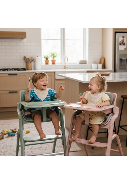 Set stolička Inpira + novorodenecký set, Candy Pink