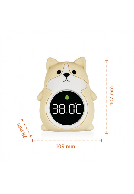 Silikónový digitálny teplomer 3v1, Dog