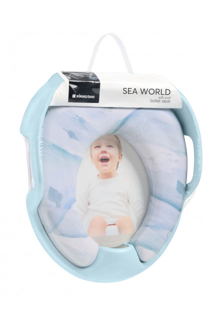 Detské WC sedátko Sea World Seashell Blue