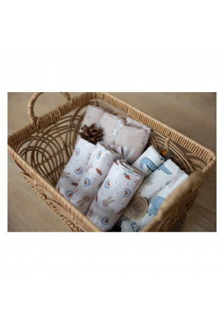 Bubaba Látkové plienky 3 ks Beige Safari