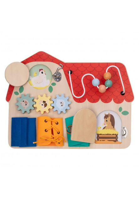 Free2Play Activity Board Domček