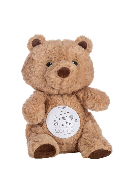 Free2Play Uspávačik s hudbou a svetelnou projekciou Teddy Bear