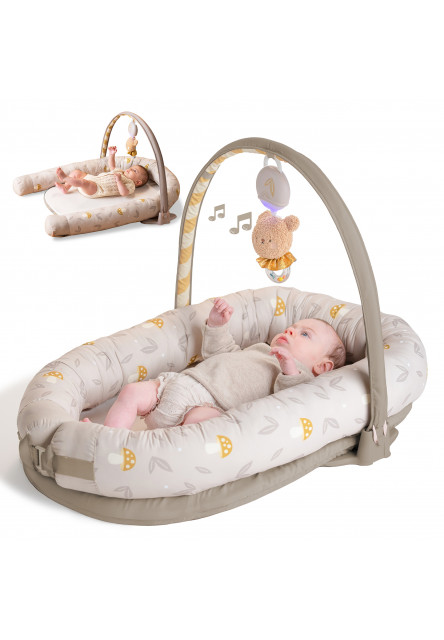 Hniezdo pre bábätko s hrazdou Little Explorer