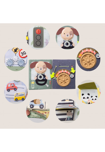 Knižka s aktivitami do auta Busy Book