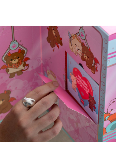 Box so 7 prekvapeniami Legami - 7 dní, 7 spôsobov, ako povedať „Milujem ťa“ - Love