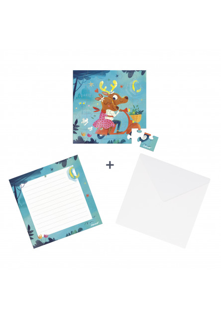 Blahoželanie k narodeninám s puzzle Sladký život