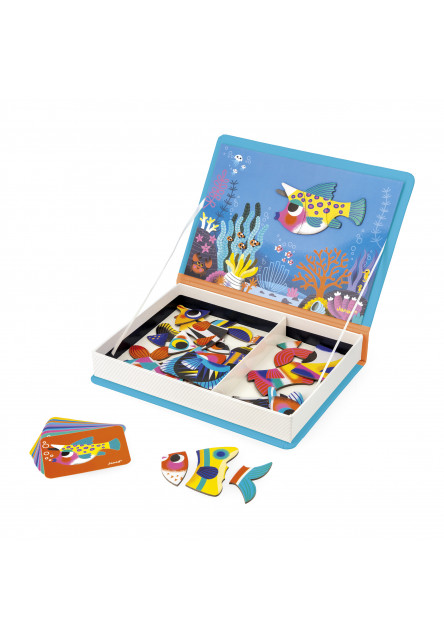 Magnetibook Tropické ryby Magnetická kniha pre deti