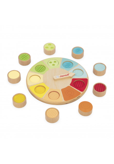 Sensory Dotykové senzorické pexeso s rôznymi povrchmi