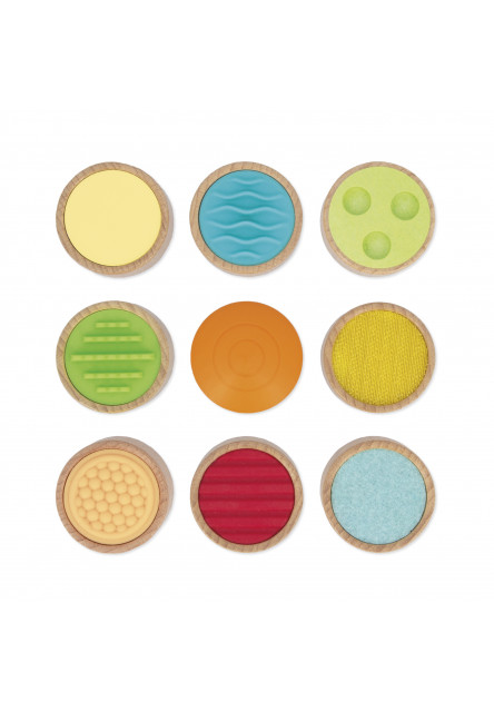 Sensory Dotykové senzorické pexeso s rôznymi povrchmi